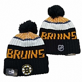 Boston Bruins Team Logo Knit Hat YD (2),baseball caps,new era cap wholesale,wholesale hats